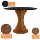 Conjunto De Mesa Redonda 4 Cadeiras Santorini Frei/pto/cor.ca