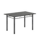 Conjunto De Mesa Retangular 120x75cm Tampo Ardósia Indiano 4