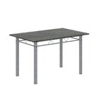 Conjunto De Mesa Retangular 120x75cm Tampo Ardósia Indiano 4