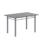 Conjunto De Mesa Retangular 120x75cm Tampo Granito Ocre 4 Cad