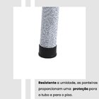 Conjunto De Mesa Retangular 120x75cm Tampo Granito Topázio 4