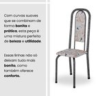 Conjunto De Mesa Retangular 120x75cm Tampo Granito Topázio 4