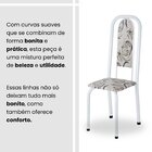 Conjunto De Mesa Retangular 140x75cm Tampo Ardósia Indiano 6