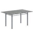 Conjunto De Mesa Retangular 140x75cm Tampo Granito Topázio 6
