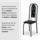 Conjunto De Mesa Retangular 180x75cm Tampo Ardósia Indiana 8