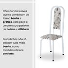 Conjunto De Mesa Retangular 180x75cm Tampo Ardósia Indiana 8