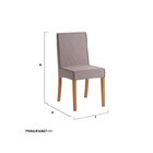 Conjunto De Mesa Retangular Com Vidro Laqueado 120x90cm E 4 C