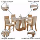 Conjunto De Mesa Retangular Sala De Jantar Veneto 1,20m Off W