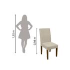 Conjunto De Mesa Sala De Jantar Ancara Com 6 Cadeiras E Tampo