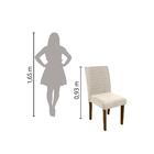 Conjunto De Mesa Sala De Jantar Ancara Com 8 Cadeiras E Tampo