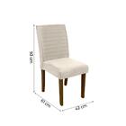 Conjunto De Mesa Sala De Jantar Ancara Com 8 Cadeiras E Tampo