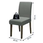 Conjunto De Mesa Sala De Jantar Athenas Quadrada 0,90m 4 Cade