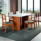 Conjunto De Mesa Sala De Jantar Ripada 1,60m 6 Cadeiras Santi