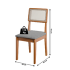 Conjunto De Mesa Sala De Jantar Tampo Com Vidro 1,36m Grécia