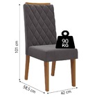 Conjunto De Mesa Sala De Jantar Tampo Com Vidro Mond 1,20m 4