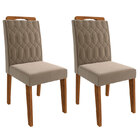 Conjunto De Mesa Selena 1,80cm Para Sala De Jantar Com 6 Cade