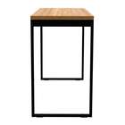 Conjunto De Mesa Stanford Amêndoa 120 Cm Com Cadeira De Escri