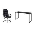 Conjunto De Mesa Studio 150 Cmcom Cadeira De Escritório Presi