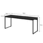 Conjunto De Mesa Studio 180 Cm Com Cadeira De Escritório Dire