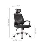 Conjunto De Mesa Studio Branca 180 Cm Com Cadeira De Escritór