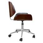 Conjunto De Mesa Studio Branca E Preta Com Cadeira De Escritó