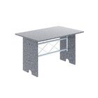 Conjunto De Mesa Tampo De Granito Ocre Com 4 Cadeiras Lorena