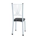 Conjunto De Mesa Tampo De Granito Ocre Com 6 Cadeiras Lorena