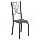 Conjunto De Mesa Tampo De Granito Ocre Com 6 Cadeiras Lorena