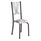 Conjunto De Mesa Tampo De Granito Ocre Com 6 Cadeiras Lorena