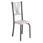 Conjunto De Mesa Tampo De Granito Ocre Com 8 Cadeiras Lorena