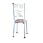 Conjunto De Mesa Tampo De Granito Ocre Com 8 Cadeiras Lorena