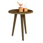 Conjunto De Mesa Tocantins Madeira Rústica