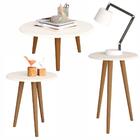 Conjunto De Mesa Tocantins Off White