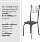 Conjunto De Mesa Tubular 100cm X 60cm Com Tampo E 4 Cadeiras