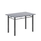 Conjunto De Mesa Tubular 100x60cm Tampo Com 4 Cadeiras Dany P