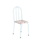 Conjunto De Mesa Tubular 100x60cm Tampo Em Ardósia Indiano Co