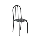 Conjunto De Mesa Tubular 100x60cm Tampo Em Mdf Com 4 Cadeiras