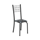 Conjunto De Mesa Tubular 100x60cm Tampo Em Mdf E 4 Cadeiras D