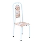 Conjunto De Mesa Tubular 120cm X 75cm Tampo Ardósia Indiano C