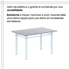 Conjunto De Mesa Tubular 120cm X 75cm Tampo Com 4 Cadeiras Be