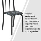 Conjunto De Mesa Tubular 120cm X 75cm Tampo Com 4 Cadeiras Pr