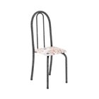 Conjunto De Mesa Tubular 120cm X 75cm Tampo Em Vidro Incolor