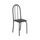 Conjunto De Mesa Tubular 120x75cm Tampo Em Granito Topázio Co