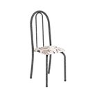 Conjunto De Mesa Tubular 140cm X 75cm Tampo Em Granito Ocre C