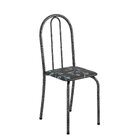 Conjunto De Mesa Tubular 62 100x60cm Tampo Em Mdf Com 4 Cadei