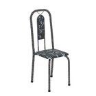 Conjunto De Mesa Tubular 70cm X 70cm Tampo Mdf Com 4 Cadeiras