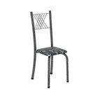 Conjunto De Mesa Tubular 70x70cm Tampo Em Mdf Cinamomo Com 4