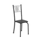 Conjunto De Mesa Tubular 70x70cm Tampo Em Mdf Com 4 Cadeiras