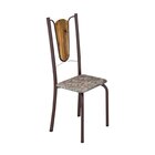 Conjunto De Mesa Tubular 75x75cm Tampo De Madeira Com 4 Cadei