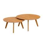 Conjunto De Mesas De Centro Redonda Classic I Nature